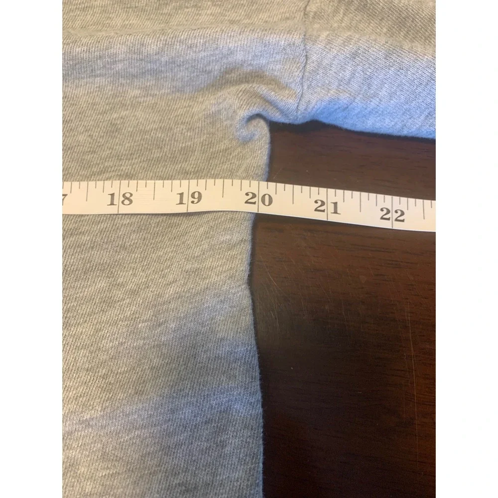 Standard James Perse Heather Grey Cotton‎  Knit Long Sleeve  Top Size 1